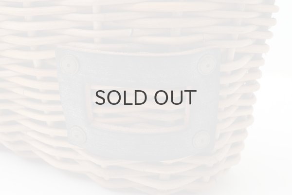 画像9: ブライドル・トート・バスケット・レザーハンドル (麻かぶせ/KH) (9)