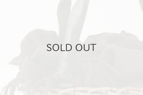 画像7: ブライドル・トート・バスケット・レザーハンドル (麻かぶせ/KH) (7)