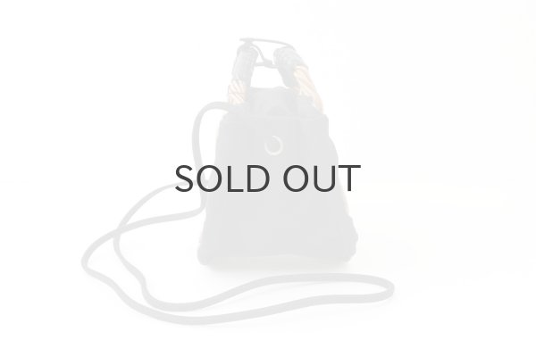 画像2: キャンバス・扇トートミニ (15518:BK) (2)