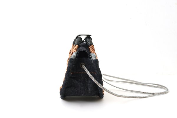 画像5: デニム・扇トートミニ (15580:BL) (5)