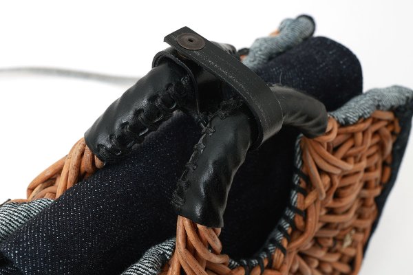 画像9: デニム・扇トートミニ (15580:BL) (9)