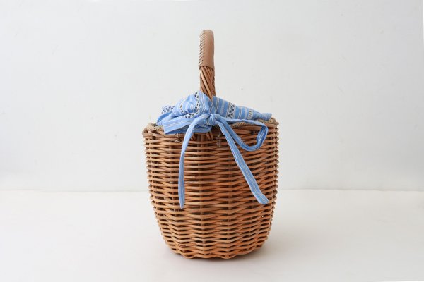 画像4: バケツ with ストライプボーダーレース (15570:BL) (4)