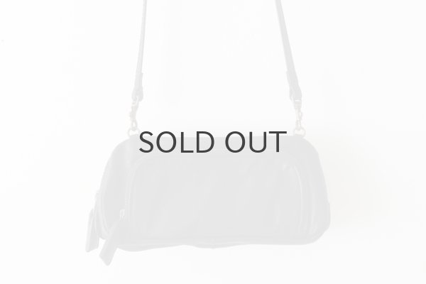 画像3: 別注!! 牛ソフト リボンポシェット (BK） (3)