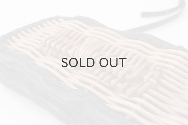 画像4: 別注!! 牛ソフト リボンポシェット (BK） (4)