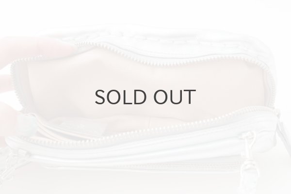 画像11: 別注!! メタリックレザー リボンポシェット (SV） (11)