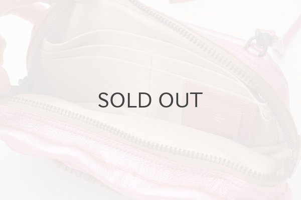 画像8: 別注!! メタリックレザー リボンポシェット (PK） (8)