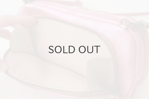 画像11: 別注!! メタリックレザー リボンポシェット (PK） (11)