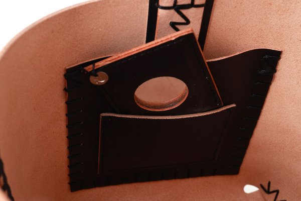 画像11: Belt leather Cute (15633:BK) (11)