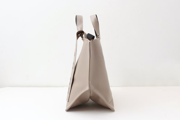 画像2: 8号キャンバス PVC・Y字トート  (16536:GYBK) (2)