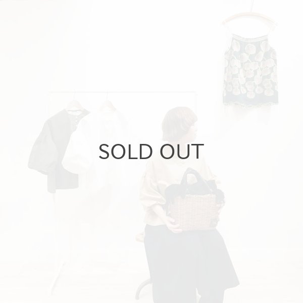 画像17: ブライドル・トート・バスケット・レザーハンドル (麻かぶせ/BK) (17)