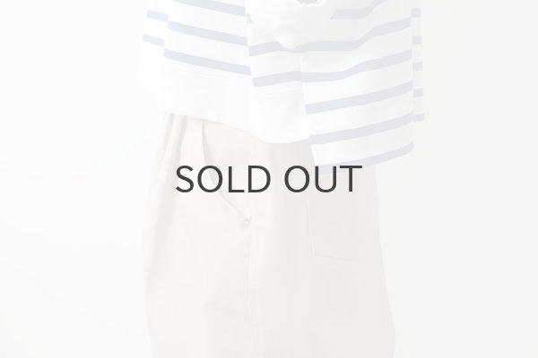 画像14: フレンチスリーブ・シャツ 無地 (55501:WH) (14)