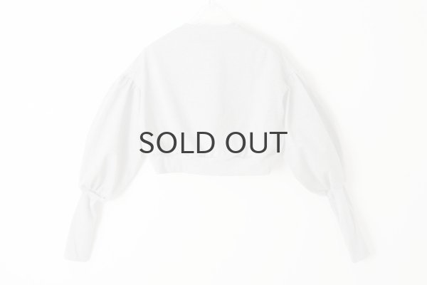 画像2: ボレロ・コットンジャージー (55512:GY) (2)