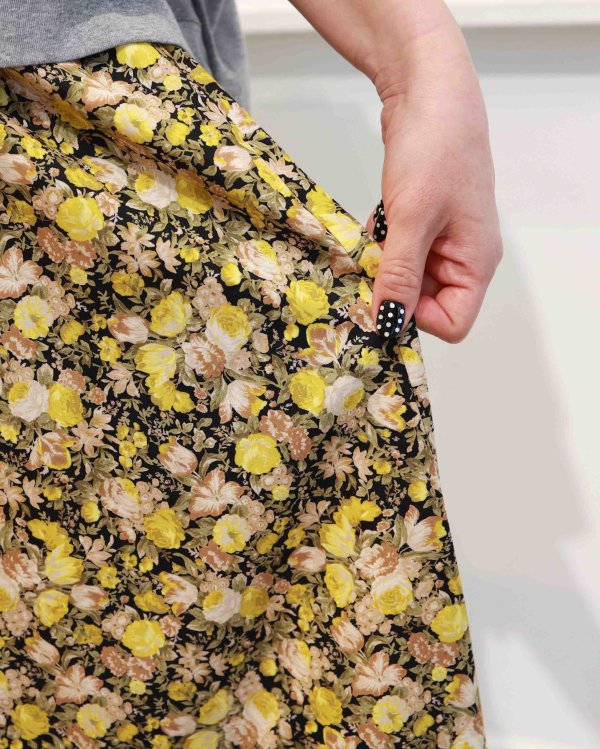 画像15: 別注!! print gather skirt  (15)