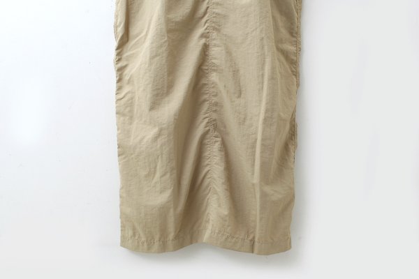 画像7: ナイロンタフタ サスペンダー付きスカート (56528:BG) (7)