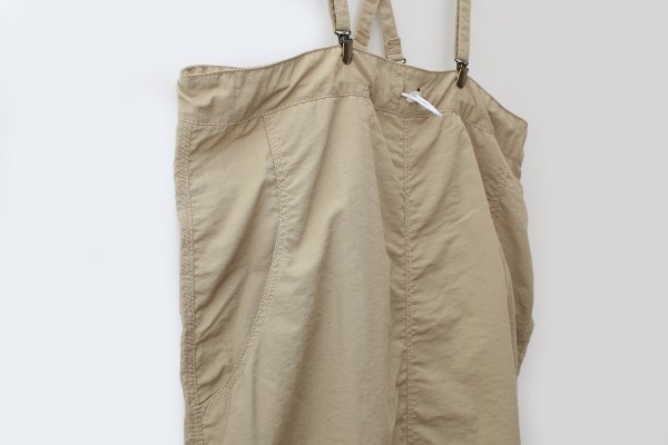 画像6: ナイロンタフタ サスペンダー付きスカート (56528:BG) (6)