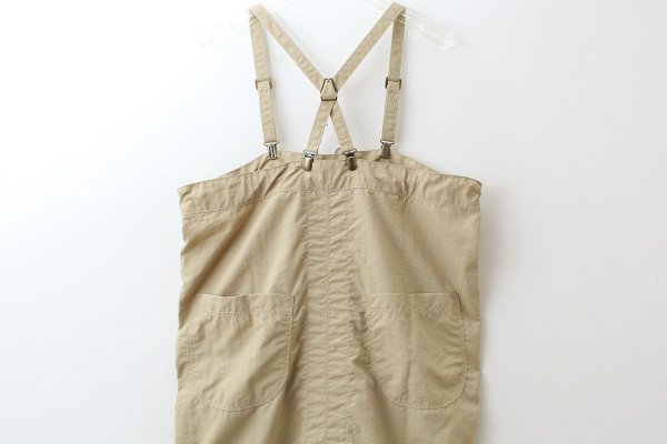 画像8: ナイロンタフタ サスペンダー付きスカート (56528:BG) (8)