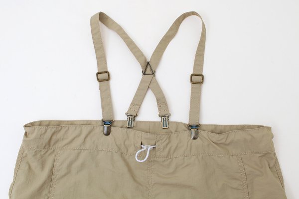 画像13: ナイロンタフタ サスペンダー付きスカート (56528:BG) (13)