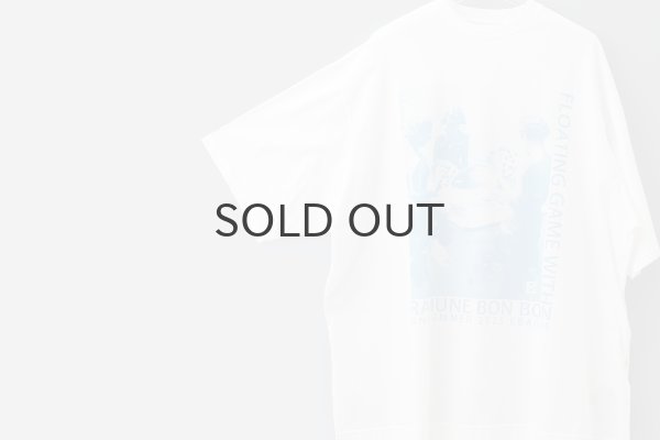 画像3: オーガニック・コットン・プリント Big T-shirt  (55508:WHBL) (3)