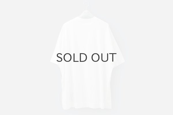 画像2: オーガニック・コットン・プリント Big T-shirt  (55508:WHBL) (2)