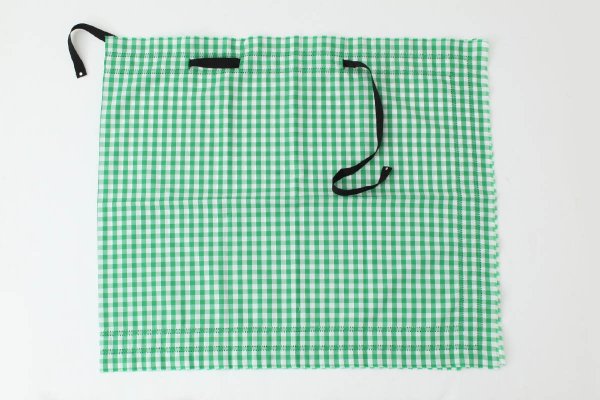 画像6: ◎ ギンガムチェック・かぶせ (41503:GR) (6)