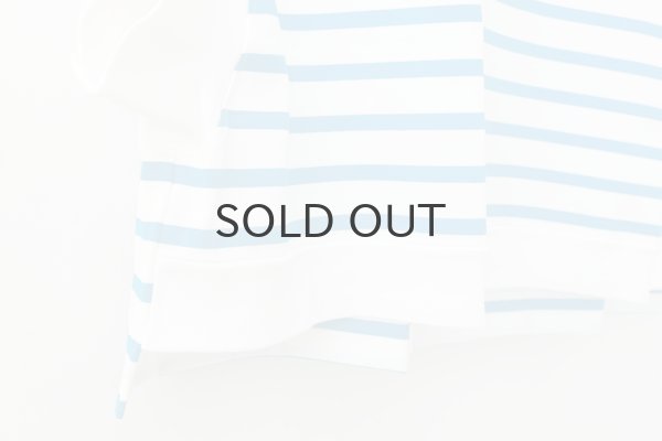 画像6: フレンチスリーブ・シャツ コットンジャージー・ボーダー (55502:WHCY) (6)