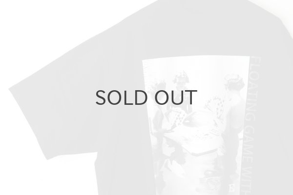 画像4: オーガニック・コットン・プリント Big T-shirt  (55508:BKGY) (4)