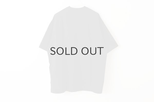 画像2: オーガニック・コットン・プリント Big T-shirt  (55508:BKGY) (2)