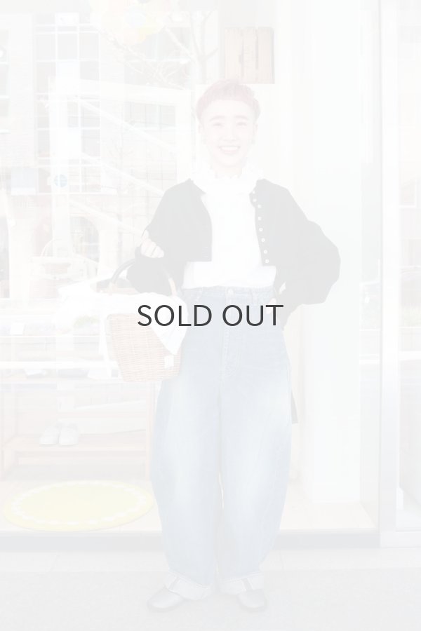 画像15: ボレロ・コットンジャージー (55512:BK) (15)