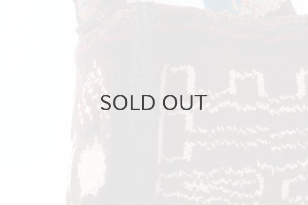 画像5: シェニール・チョコレート ポーチ (45647) (5)