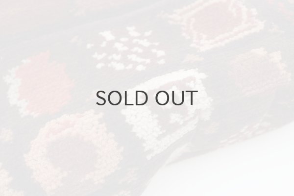 画像7: シェニール・チョコレート ポーチ (45647) (7)