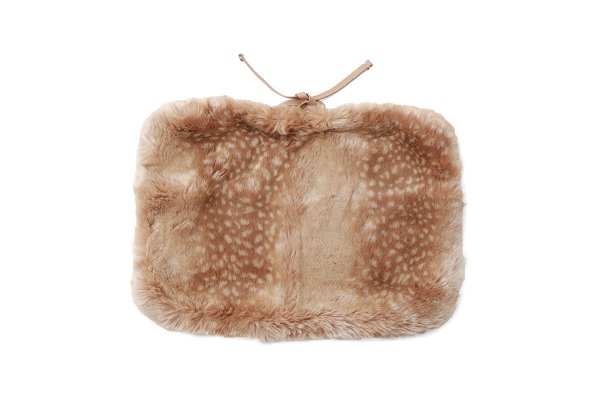 エバゴス ファーかぶせ 2024AW ebagos エコファー・かぶせ BR ¥16,500税込 マルシェ