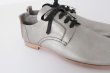 画像8: メタリックレザー フラット紐靴（SV） (8)