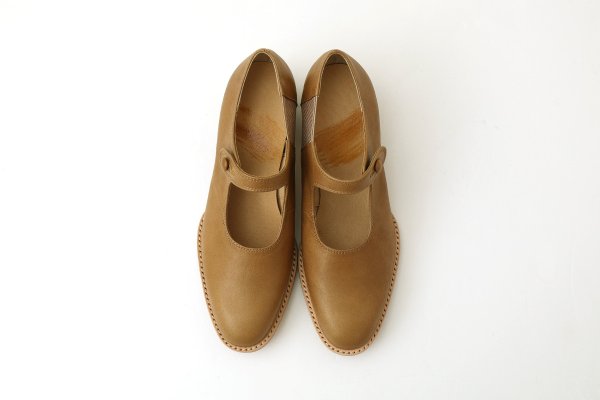 画像5: ガサ・レザー ラウンド・トゥ・ヒール (BG) (5)