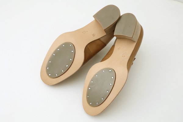 画像6: ガサ・レザー ラウンド・トゥ・ヒール (BG) (6)