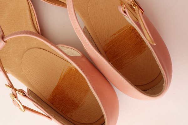 画像8: カーフレザー Tストラップシューズ(22505:BPK) (8)