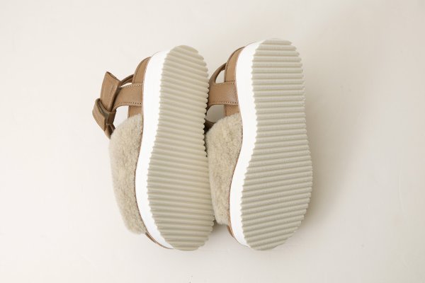 画像7: ◎ ボア テンダーベルトサンダル (7)