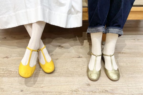 画像13: カーフレザー Tストラップシューズ(22505:BPK) (13)