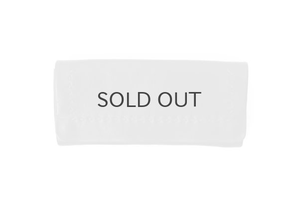 画像1: 牛ソフトレザー ステッチ ソフト長財布（BK） (1)