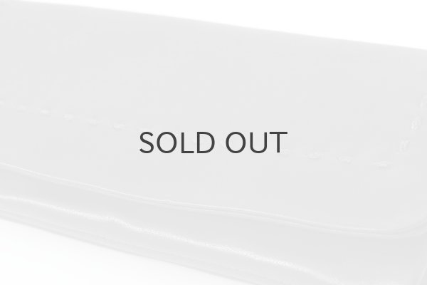 画像3: 牛ソフトレザー ステッチ ソフト長財布（BK） (3)