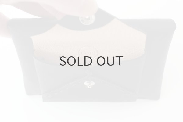 画像9: 牛ソフト 封筒型サイフ (34614:BK) (9)