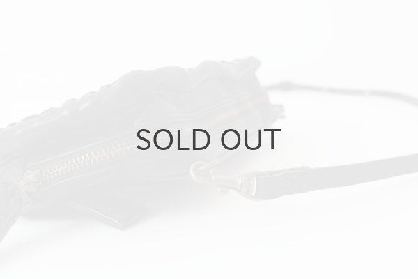 画像7: 牛ソフト籐付き長財布 E金具 (BK） (7)