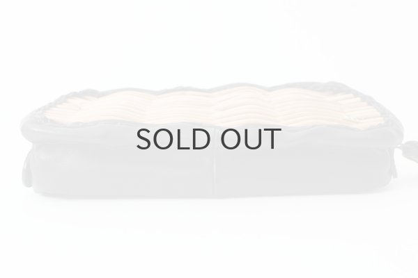 画像8: 牛ソフト籐付き長財布 E金具 (BK） (8)