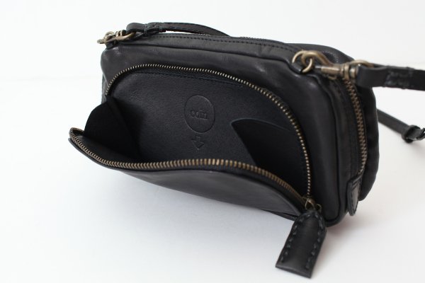 画像5: 【再入荷予約・1月下旬】牛ソフト籐付き長財布 E金具 (BK） (5)