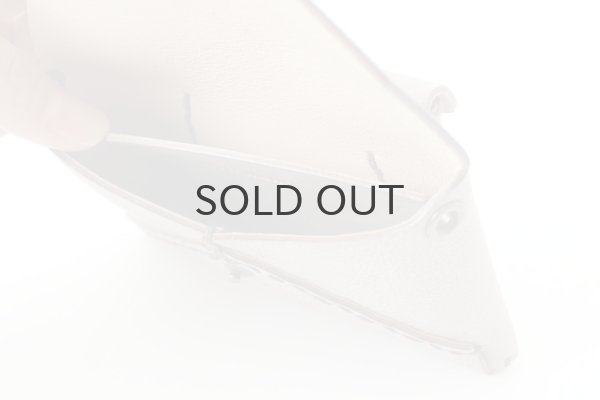 画像6: ショルダーレザー 封筒型サイフ (32527:OAK) (6)