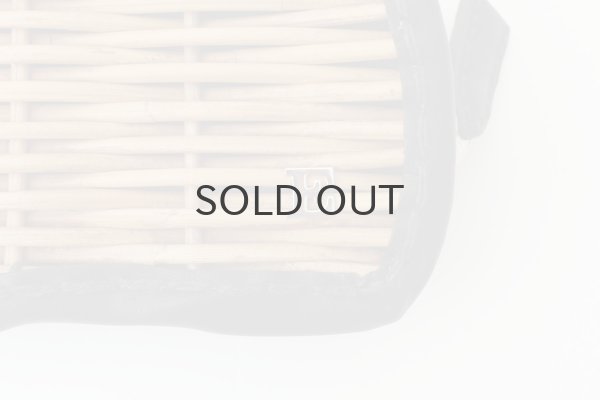 画像9: 牛ソフト籐付き長財布 E金具 (BKSL) (9)