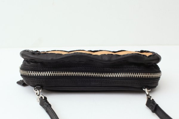 画像5: 【再入荷予約・1月下旬】牛ソフト籐付き長財布 E金具 (BKSL) (5)