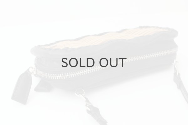 画像4: 牛ソフト籐付き長財布 E金具 (BKSL) (4)