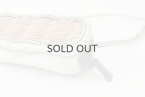 画像6: メタリックレザー 籘付き長財布 E金具(SV) (6)