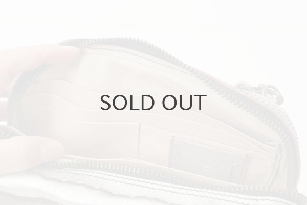 画像9: メタリックレザー 籘付き長財布 E金具(SV) (9)