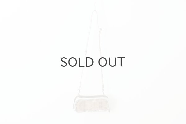 画像3: メタリックレザー 籘付き長財布 E金具(SV) (3)